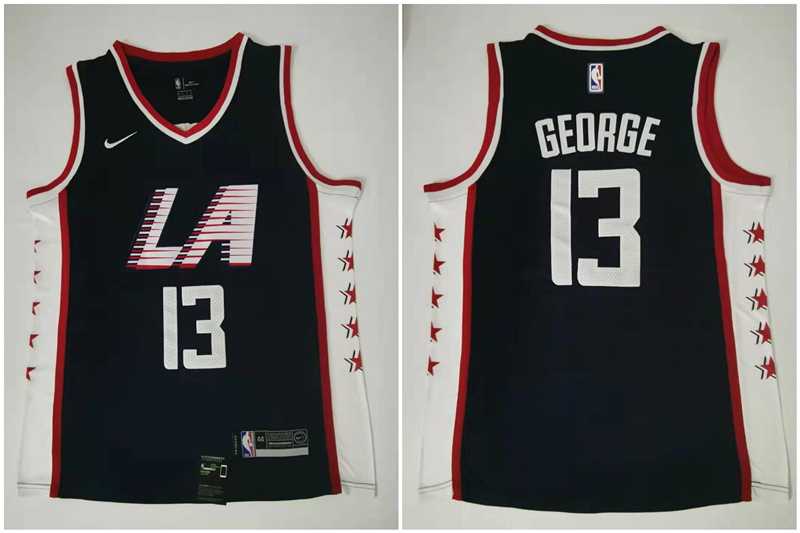 Clippers 13 Paul George Navy City Edition Nike Swingman Jersey,We sell and wholesale Clippers 13 Paul George Navy City Edition Nike Swingman Jersey on line form chian!